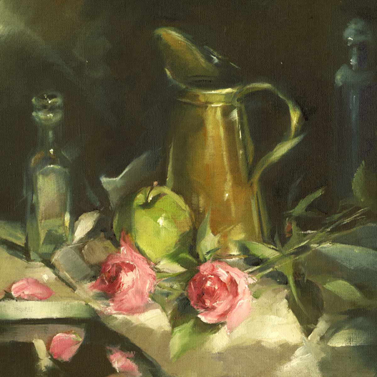 Brass-pitcher-and-pink-roses