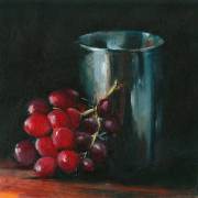Grapes-silver-cup
